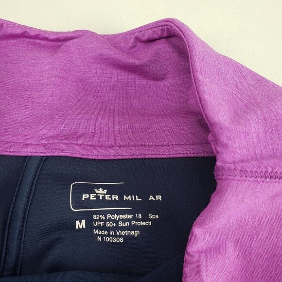 Peter Millar Ruffle Golf Skort Womens Medium Purple Tennis UPF Sun Protection - Picture 6 of 8